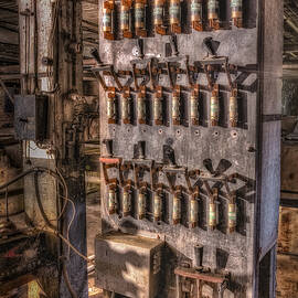 Industrial Electrical Panel II by Susan Candelario