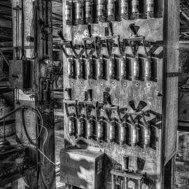 Industrial Electrical Panel IIBW by Susan Candelario