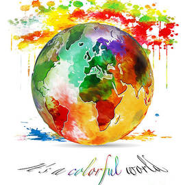 It is a colorful world by Stefano Senise