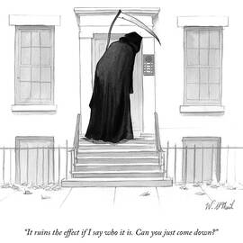 It Ruins the effect if I say who it is by Will McPhail