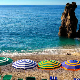 Italian beach scene by John Wong