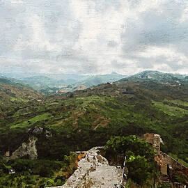 Italy, panoramas from Abruzzo - 04 by AM FineArtPrints