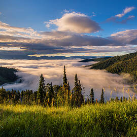 Jackson Hole From Above by Adam Mateo Fierro