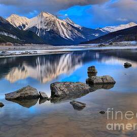 Jasper Sunset On The Rocks by Adam Jewell