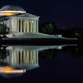 The Jefferson at Night by Ed Clark