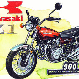 Kawasaki Z1 by Yoshiharu Miyakawa