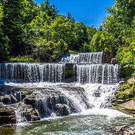 Keuka Outlet Waterfall by William Norton