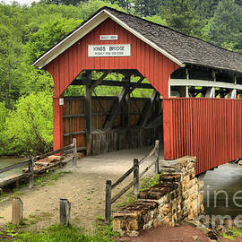 Kings Covered Bridge Somerset PA by Adam Jewell