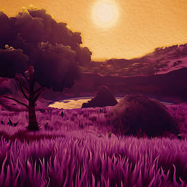 Land of the Sun - Land of the Future by AM FineArtPrints