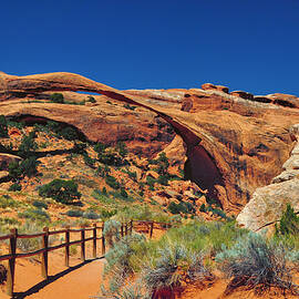 Landscape Arch - Arches National Park - Utah by Bruce Friedman