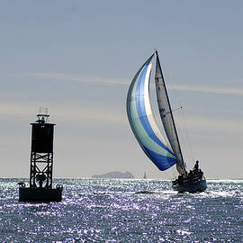 Late afternoon Sail by David Shuler