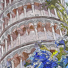 Leaning Tower of Pisa - 02 by AM FineArtPrints