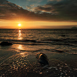 Lendalfoot Sunset by Grant Glendinning