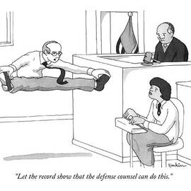 Let the record show that the defense counsel can do this by Charlie Hankin