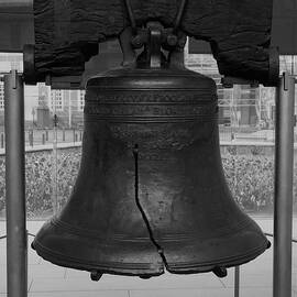 Liberty Bell BW by Flees Photos