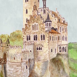 Lichtenstein Castle by Angeles M Pomata