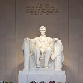 Lincoln Memorial I by Clarence Holmes