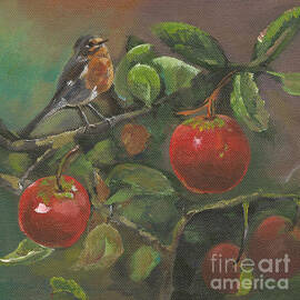 Little Bird in the Apple Tree by Jan Dappen