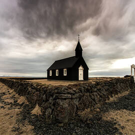 Little Black Church by Larry Marshall