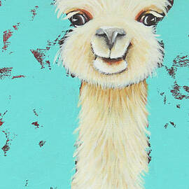 Llama Sue by Lucia Stewart