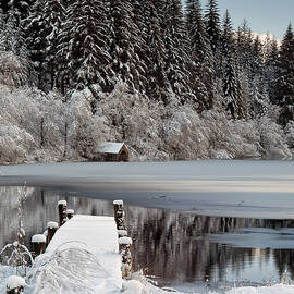 Loch Ard Winter View by Grant Glendinning