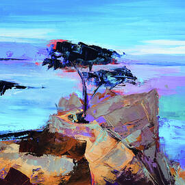 Lone Cypress - California by Elise Palmigiani