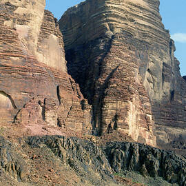 Lonely camel in the desert of Wadi Rum by Sami Sarkis Photography