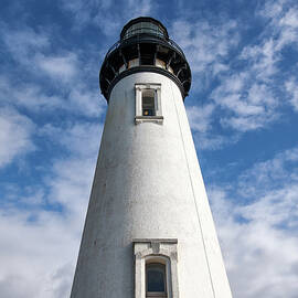 Looking Up At The Lighthouse by Mary Jo Allen