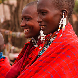 Maasai Women by Adam Romanowicz