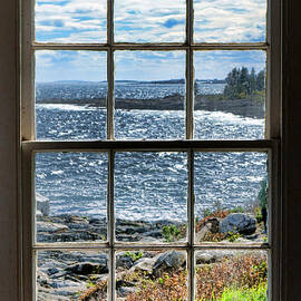Maine Coast Picture Frame by Olivier Le Queinec