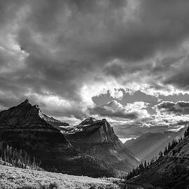 Majestic Sunset - Glacier National Park by Adam Mateo Fierro