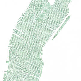 Manhattan NYC Seaglass by Anne McGraw