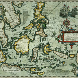 Map of the East Indies by Dutch School