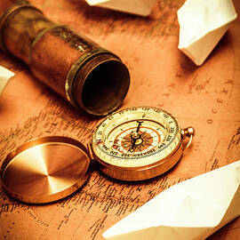 Maps and bearings by Jorgo Photography