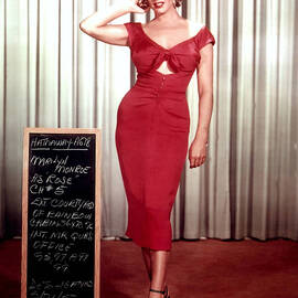 Marilyn Monroe in Gentlemen Prefer Blondes by Georgia Clare