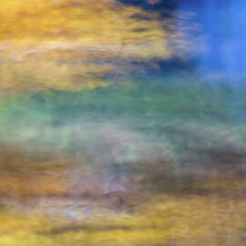Merced River Reflections 12 by Larry Marshall