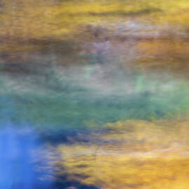 Merced River Reflections 13 by Larry Marshall