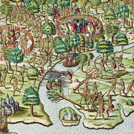 Methods of Sieging and Attacking by Theodore de Bry
