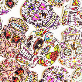 Mexican sugar skulls by Jorgo Photography