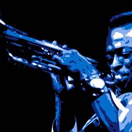 Miles Davis by DB Artist