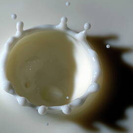 Milk splashing into the air by Sami Sarkis Photography