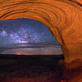 Milky Way at Looking Glass Rock by Dan Norris