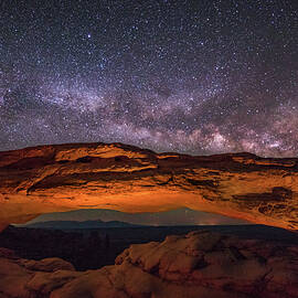 Milky Way over Mesa Arch by Dan Norris