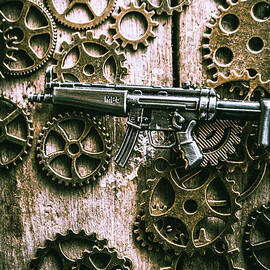 Miniature MP5 submachine gun by Jorgo Photography