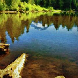 Mirror Lake - Mount Hood by Jeffrey Kolker