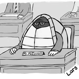 Mitch McConnell takes a stand by Lars Kenseth