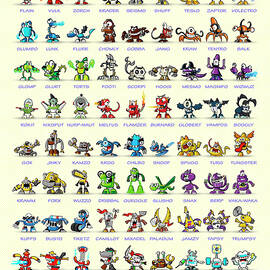 Mixels chart by Denny H