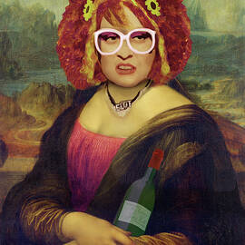 Mona Linda - aka The Auburn Jerry Hall - Gawjuss and Vile by BFA Prints