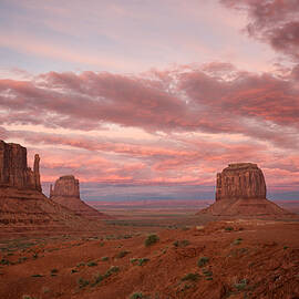 Monument Valley at Sunset by Mary Lee Dereske