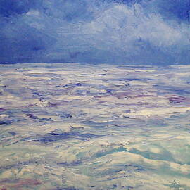 Moonlight Offshore by Angeles M Pomata